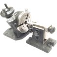 thumbnail image 3 of Assorts 4" Inch/ 100 MM Tilting Rotary Table With Mt2 Bore-(With Chuck, Dividing Plate, Clamp Kit & Tailstock), 3 of 7