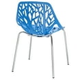 thumbnail image 3 of Modway Stencil Dining Side Chair in Blue, 3 of 4
