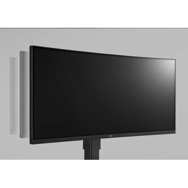 LG Ultrawide 34\ 3440 x 1440 LED HDR10, sRGB Curved Monitor, Textured  Black, 34BQ77QB-B 
