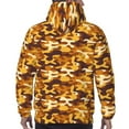 thumbnail image 7 of Wukai Desert Camouflage Print Men Hoodies Fleece Sweatshirts Long Sleeve Sweaters Pullover Fall Outfits Winter Clothes-Large, 7 of 7