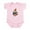 Petal Pink, variant on CafePress - Gnome Infant Bodysuit - Baby Light Bodysuit, Size Newborn - 24 Months