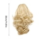 thumbnail image 2 of Pelucas con flequillo para mujer, peluca ondulada suelta, peluca de seda de alta temperatura, cabello corto femenino, cola de caballo corta y rizada, peluca postiza, 2 of 3