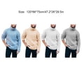 thumbnail image 2 of ZheElen Soft Comfortable Winter Warm Thick Woolen Sweaters For Men Multiple Colors Available Breathable grey, 2 of 6