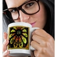 thumbnail image 2 of 3drose, Stained Glass Ii, 11oz Mug, 2 of 6