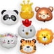 thumbnail image 1 of Globo de película de aluminio con forma de cabeza de animal, panda, jirafa, tigre, león y gato, decoración para fiestas infantiles, 1 of 4