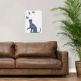 thumbnail image 4 of WFSposter Butterflies and Cat Art-Watercolor Style Wall,Home or Apartment Decor-Sweet Poster Print Gift for Kitten,Kitty Lovers,Women,Girls,Kids,Baby Room,Nursery-Contemporary Modern 8x10, 4 of 6