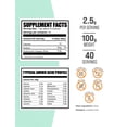 thumbnail image 2 of BulkSupplements Marine Collagen Powder - Collagen Supplement, Hydrolyzed - Unflavored, 100g (3.5 oz), 2 of 5