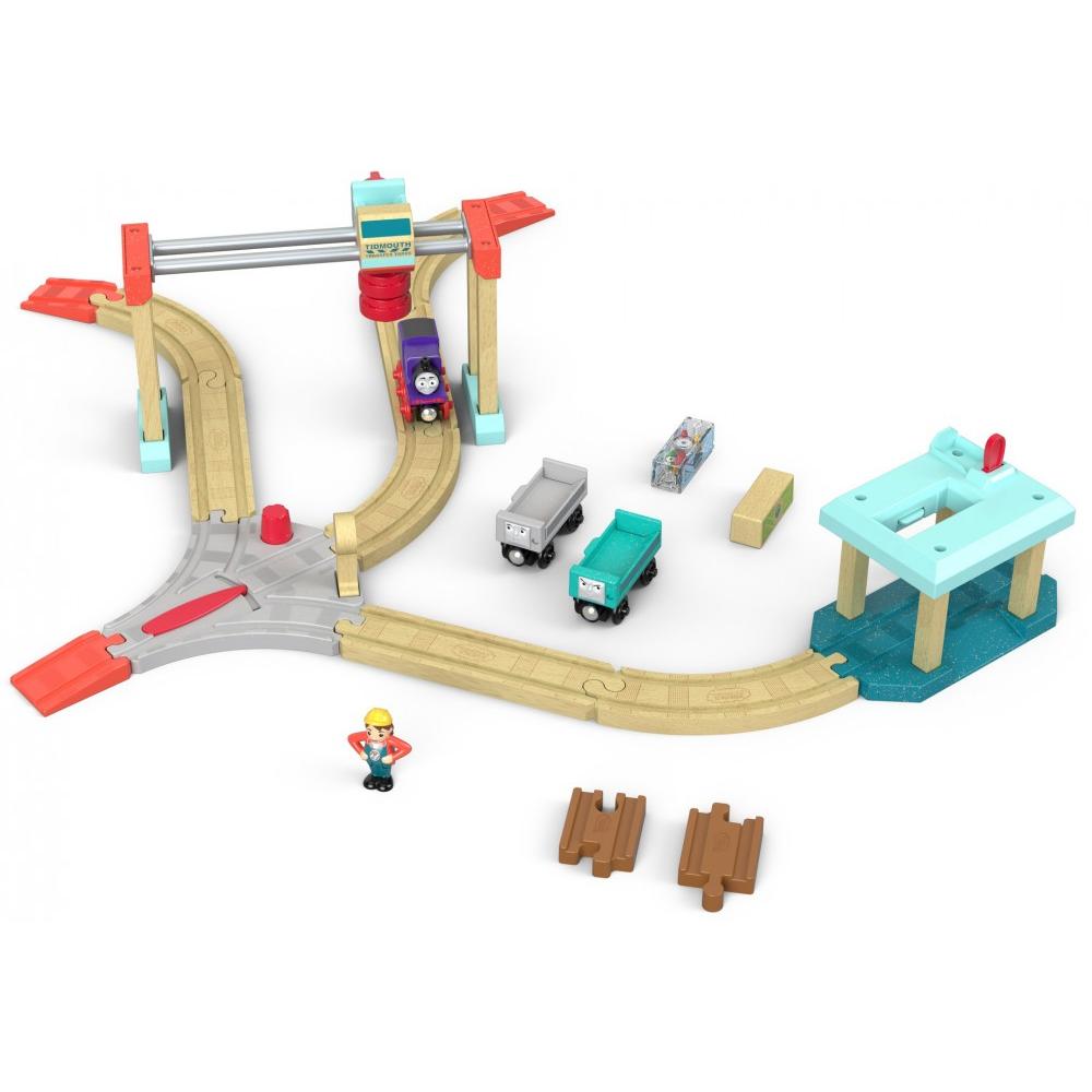 Thomas & Friends Wood Lift & Load Cargo Train Track Set - image 8 of 9