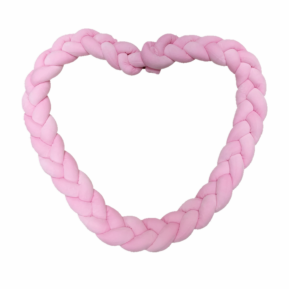 crib bumper knot pillow