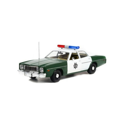 1975 Plymouth Fury - Capitol City Police, Green/White - Greenlight 19116 - 1/18 scale Diecast Car