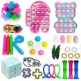 thumbnail image 1 of ITFABS Children PVC Decompression Toys, Early Learning Press Toys Kit, 1 of 4