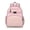 Pink-11, variant on Gothic Students Backpack with Mystical Night Sky and Cosmic Solar Eclipse Print, Astral Lunar Design, Durable, Lightweight and Spacious for School