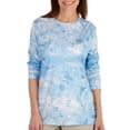thumbnail image 3 of Guy Harvey Womens Salt All Over Long Sleeve T-Shirt Medium, 3 of 3