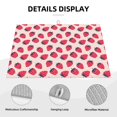 thumbnail image 4 of Kdxio Strawberry for Dish Drying Mat,24*18 inch Absorbent Dish Drainer Kitchen Counter,Large Size Dish Drying Pad for Countertops,Draining Racks, 4 of 9