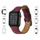 thumbnail image 4 of Compatible con Apple Watch Band 38-40 mm / 42-44 mm, correa de repuesto de cuero genuino compatible con Apple Watch Series 5/ 4/3 /2 /1 Adepaton 2033272-14, 4 of 9