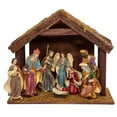 thumbnail image 4 of Kurt Adler N1032 Ensemble de Nativité 6.25 x 11 Po. avec Stable - 8 Pcs, 4 of 4
