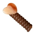 thumbnail image 3 of Paquete de 4 cintas para el cabello elásticas suaves con rosca, sin dañar el cabello, ideales para mujeres y niñas. También sirven como diademas con cordón para teléfono. Incluye un anillo., 3 of 9
