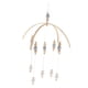 thumbnail image 1 of Campana con de para , Decoración para Habitación de Niños, Cuna de Bebé, Habitación Modelo DYNWAVEMX Campanas de viento de madera, 1 of 8