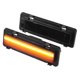 thumbnail image 1 of Luz de marcador lateral LED 915589 Luces de señal de giro del pasajero del conductor delantero Lámparas de marcador lateral de guardabarros para Chevy Camaro Lente negra Luz LED ámbar 1 par, 1 of 1