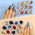 thumbnail image 4 of Decoración De Uñas 11440pcs Rhinestones 36 Macetas Láminas Lab.G Decoracion para Uñas, 4 of 4