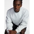 thumbnail image 4 of No Boundaries Crewneck Fleece Sweatshirt with Long Sleeves, Men's XS-4XLT, 4 of 5