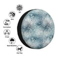 thumbnail image 4 of Rateoe enchanted winter snowflake holly Pattern Tire Cover Wheel Protectors Weatherproof Wheel Covers Universal Fit for Trailer Rv SUV Truck Camper Travel Trailers Accessories-15 inch, 4 of 6