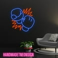thumbnail image 2 of Handmadetneonsign Boxing Gloves Neon Sign, Boxing Gloves Led Sign, Boxing Led Sign, Custom Neon Sign, Boxing Neon, Home Decor, Wall Décor, 2 of 4