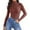 I1625 C, variant on Likimi Womens T-Shirt High Neck Solid Color Long Sleeve T Shirts For Women Slim Fit Soft Tops A Size One Size
