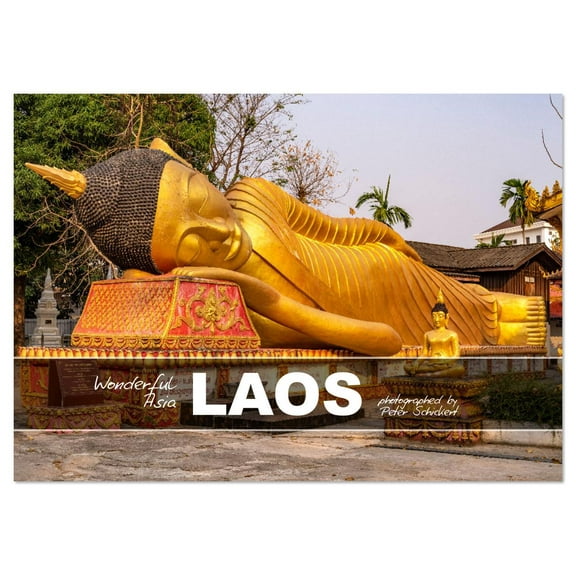 Wonderful Asia - Laos (Monthly Wall Calendar 2026 11.7 x 16.5 (open)), CALVENDO 14 Month Calendar