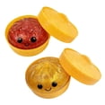 thumbnail image 2 of Sparkling Dumpling Squeeze Toys - Glitter Dumpling Squeeze Toys, Anxiety Stress Relief Collectible Accessory for Adults,(Gold+Red), 2 of 7