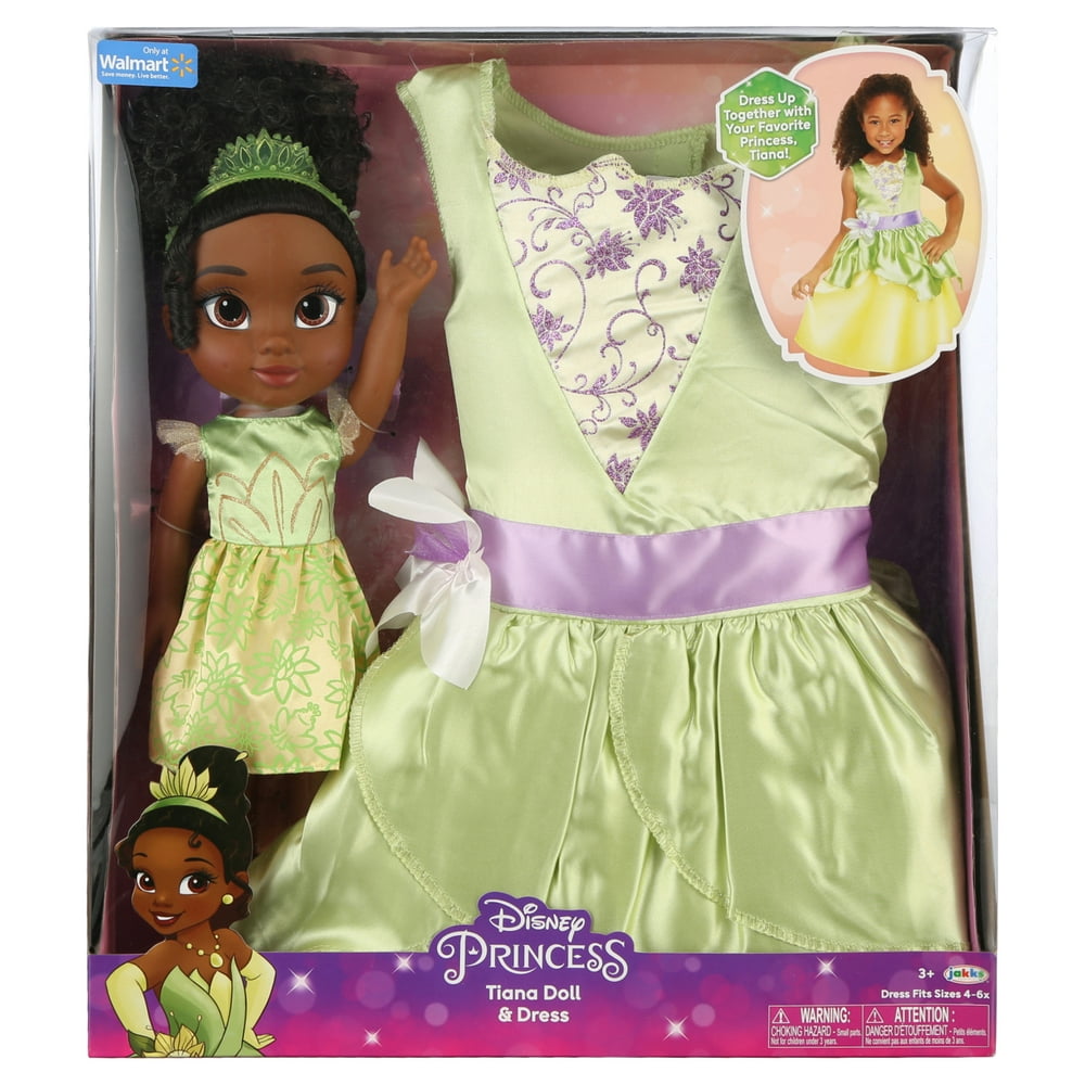 Disney Princess My Friend Tiana Doll with Child Size Dress