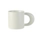 thumbnail image 1 of Naiovety Taza de café de cerámica multiusos para viajes en casa, dormitorio, bebida, té de la leche, taza para bebidas, jarra reutilizable con asa para Teteras Beige Naiovety HA081206-05, 1 of 6