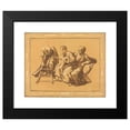 thumbnail image 2 of Elisha Kirkall 18x15 Black Modern Framed Museum Art Print Titled - The Holy Family (1724), 2 of 5
