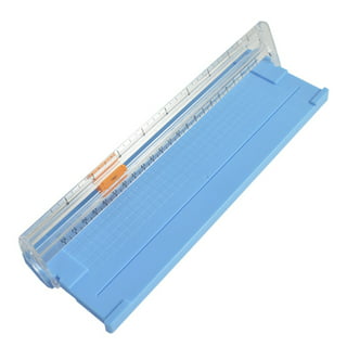 YDHNB Small Paper Cutter, Hand Tools - Mini Guillotine Paper Cutter with  Automatic Security Safeguard for Handcraft Coupon Label Plastic Photos Film