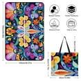thumbnail image 2 of Cute Colorful Flower Waterproof Picnic Blanket with Foldable Zipper, Suitable for Outdoor Use, Suitable for Travel, Camping, Beaches, Parks, Grasslands, Picnic Blanket Accessories, 2 of 8