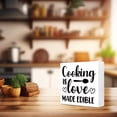 thumbnail image 7 of Zomyto 5x5 In Funny Kitchen Wooden Box Sign - Cooking is Love Made Edible, 7 of 7