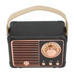 Mini Haut-parleur Bluetooth rétro, haut-parleurs Bluetooth rétro Vintage Haut-Parleur Bluetooth portable petit haut-fondeur sans fil hautement recommandé