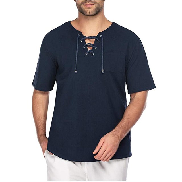 NOVEDAD DE VERANO 2022, camiseta de manga corta para hombre, camiseta informal Led de algodón y lino para hombre, S-3xl transpirable para hombre