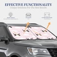 thumbnail image 4 of Daiia Cute Panda 2PCS Car Windshield Sun Shade, Foldable Sun Shield for Car Front Window, Auto Sun Blocker Visor Protector Universal for Truck SUV Pickup-Large, 4 of 7