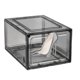 thumbnail image 5 of Cajas de Organizador apilable de plástico Perfecl Lado gris abierto, 5 of 8