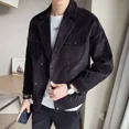 thumbnail image 4 of Reseñas de chaquetas de pana para hombre de color sólido de moda para hombre, muchas entregas rápidas, ropa estética barata, ofertas nuevas, 4 of 4