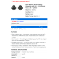 thumbnail image 2 of Upper Radiator Mount Bushing - Compatible with 2011 - 2019 Nissan Versa 1.6L 4-Cylinder 2012 2013 2014 2015 2016 2017 2018, 2 of 2