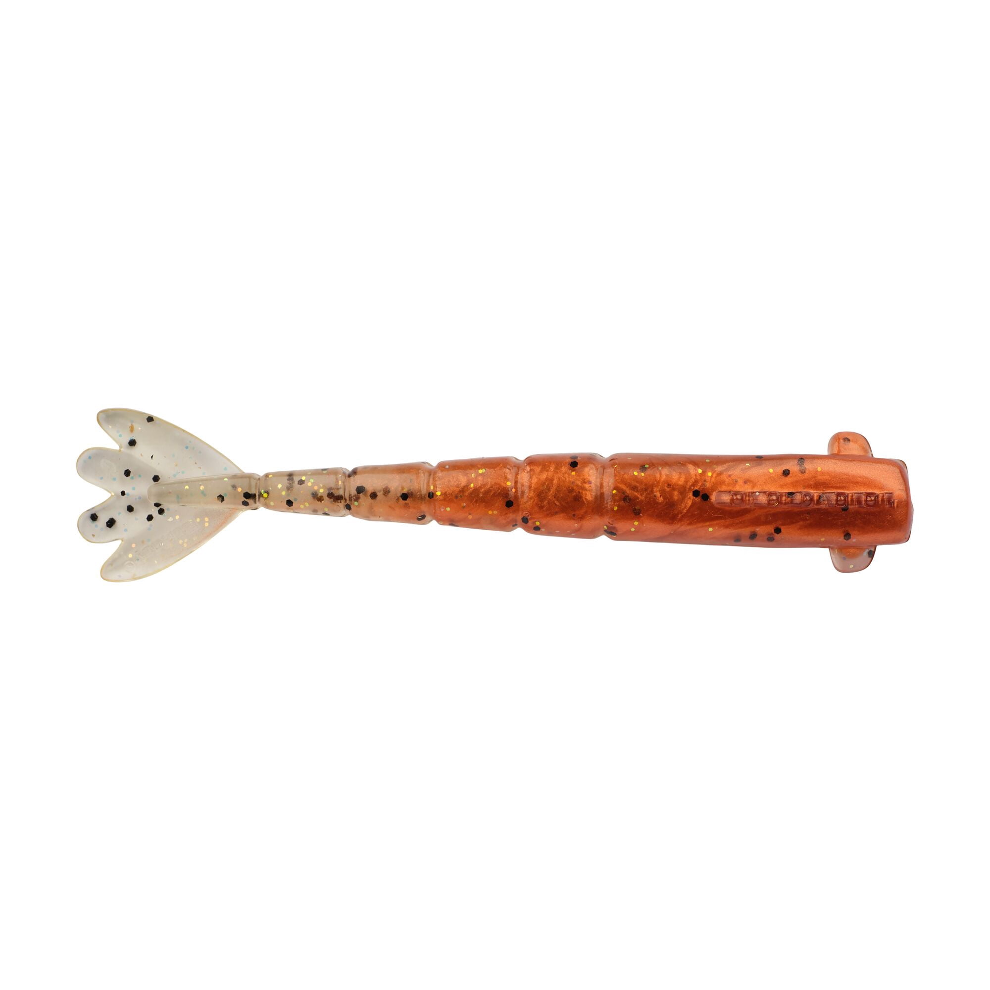 Berkley PowerBait® Saltwater Bonga Shrimp, 4 in, Shrimp, New Penny (6-count)