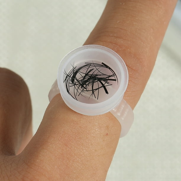 Anillo de tinta, tinta desechable para tatuaje de cejas, taza de pigmento para tatuaje, suministros de pigmento para tatuaje, los mejores de su clase