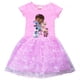 thumbnail image 4 of Disney Doc McStuffins vestidos de verano para niñas, Camiseta de algodón con malla de gasa de encaje, ropa para niños, regalo de fiesta de cumpleaños, 4 of 5