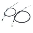 thumbnail image 1 of Brake Cable Set, Tailgate Cable Replacement Kit Simple Installation 54005-1176 / 54005-1189 / 54005-1166  for Sub 500 Kaf300A 1991 for Car Modification, 1 of 8