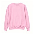 thumbnail image 5 of Sorvello Women's Football Graphic Sweatshirt Game Day Pullover Soft Breathable Cozy Long Raglan Sleeve Streetwear Fall Casual Athletic Top for Women Pink L, 5 of 7