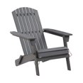 thumbnail image 1 of Chaise Adirondack pliable en acacia gris, 1 of 8