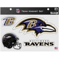 thumbnail image 1 of Ensemble d'Aimants d'Équipe Baltimore Ravens, 1 of 2