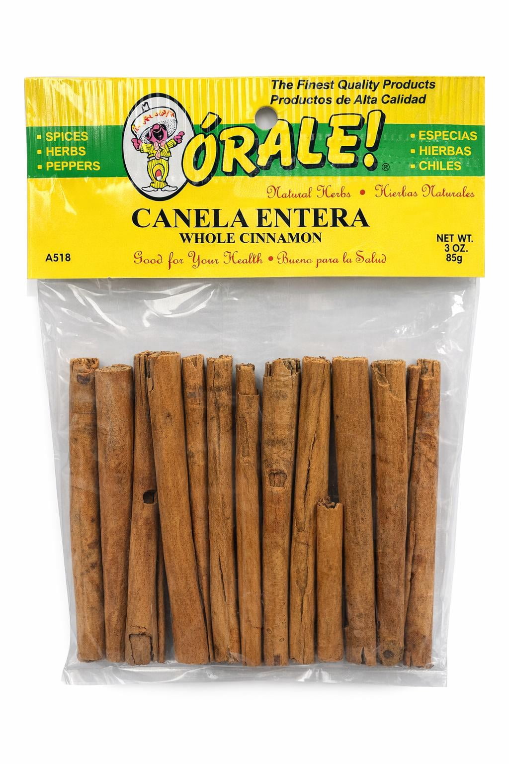 Lisy Orale Whole Cinnamon Sticks, 3 oz - Walmart.com